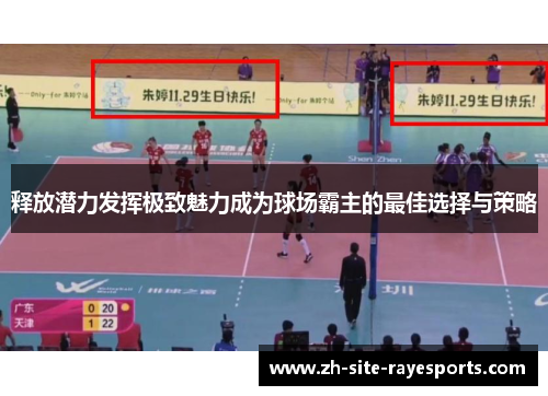 释放潜力发挥极致魅力成为球场霸主的最佳选择与策略